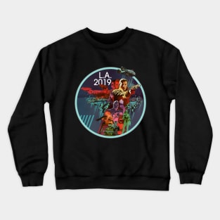 80s scifi replicant Crewneck Sweatshirt